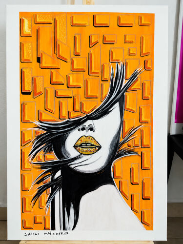 Modern Handmade Abstract Painting