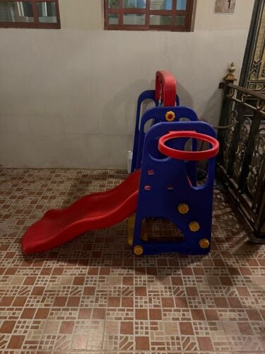 Slide with swing for children