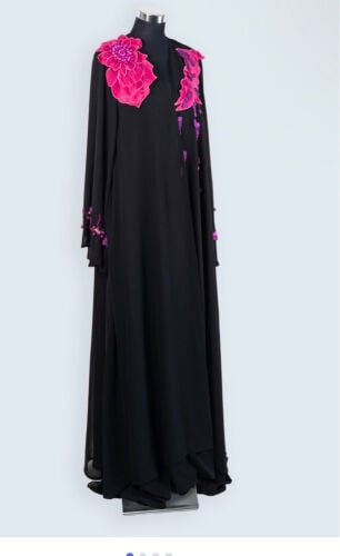 flower abaya 