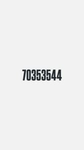 Special Number