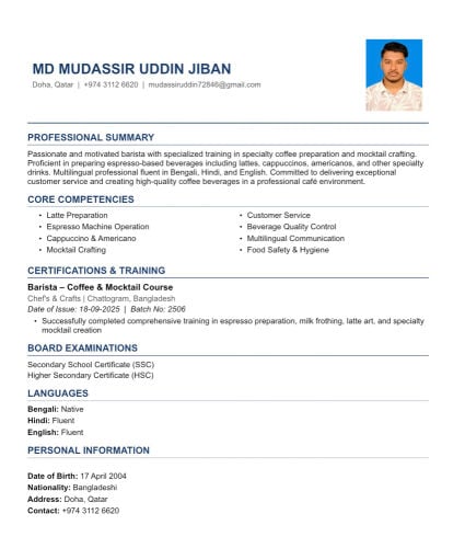Md  Mudassir Uddin  Jiban 
