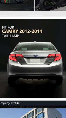 Camry 2012–2015 taillights