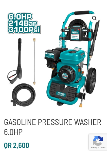 gasoline pressure washer
