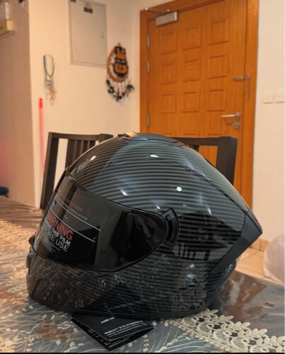 motorcycle helmet black lvs