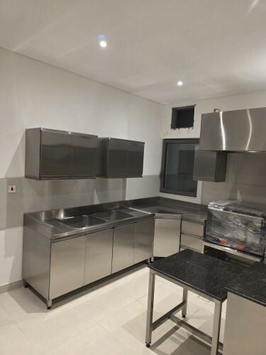 SS Base and Wall Cabinet per metre