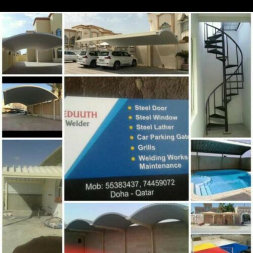 All steel work