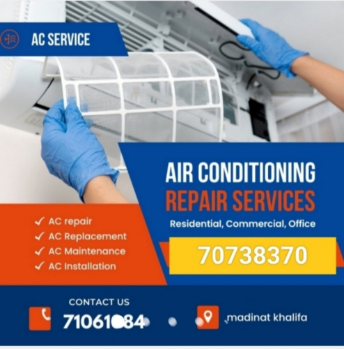 AC repairi and servic-"