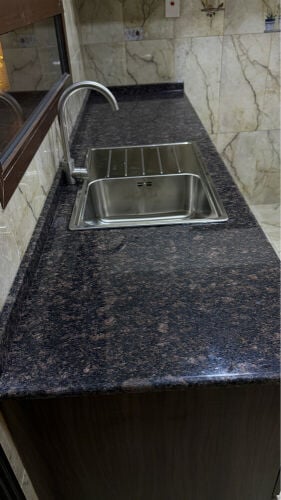 Marble works for kitchen 