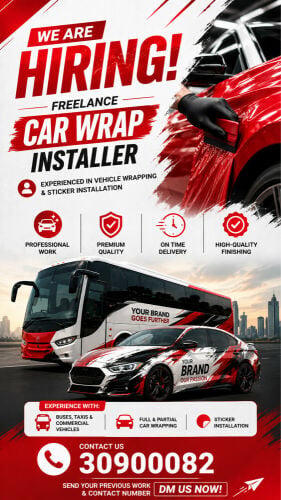 Car Wrapping & Sticker Installation