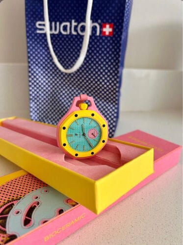 AP x Swatch royal pop watch 