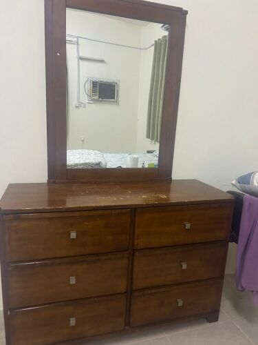 Bedroom set with mattress