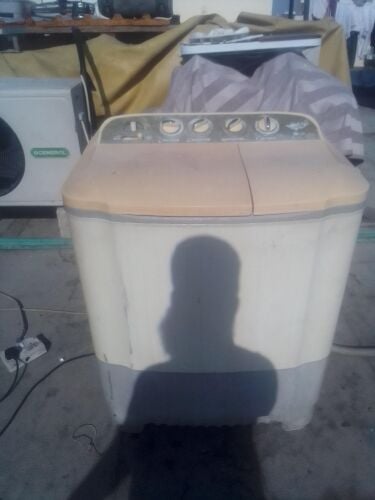 wash and deier machine semi Lg