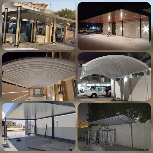 Professional Steel Work Car Shade
