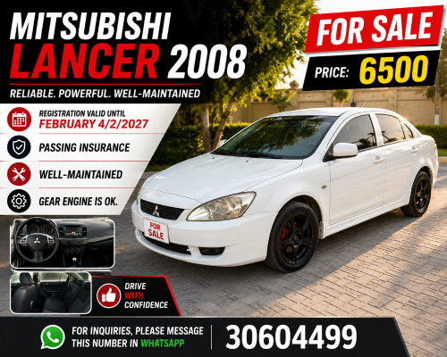 Mistubishi lancer for sale 2008