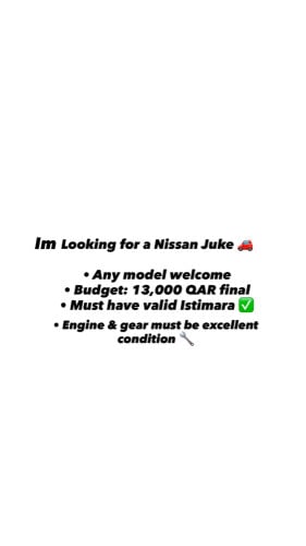 any nissan juke 