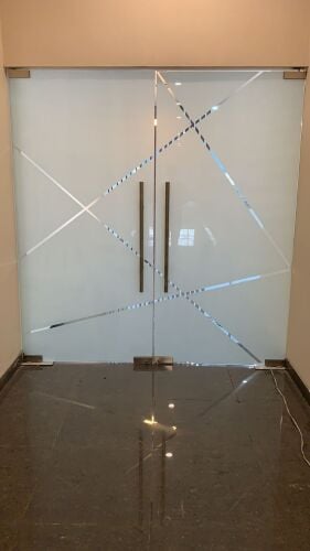 Shower Glass Installation.