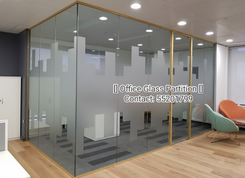 Office Glass Partition.