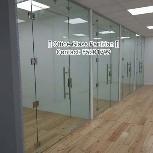 Office Glass Partition.