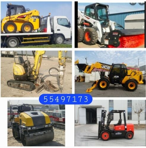 bobact for rent Telehandar Breakduo