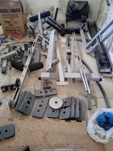 multiple gym equipment