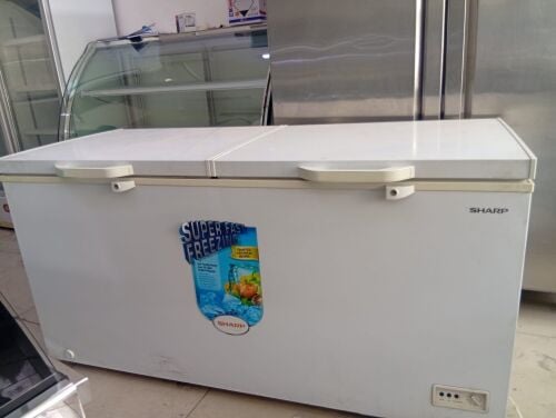 two pieces deep freezer