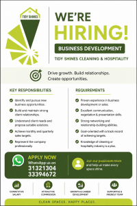 hiring Business Development