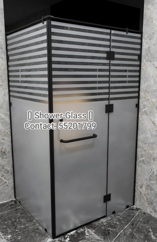 Shower Glass Installation.