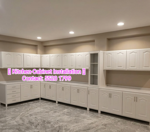 Kitchen cabinet Installation.