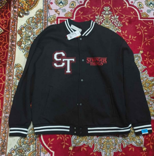 stranger things jacket with tags