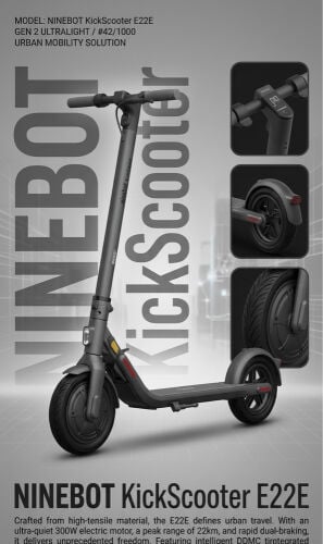 Ninebot KickScooter by Segway 
