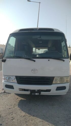 Toyota coaster Available for rent