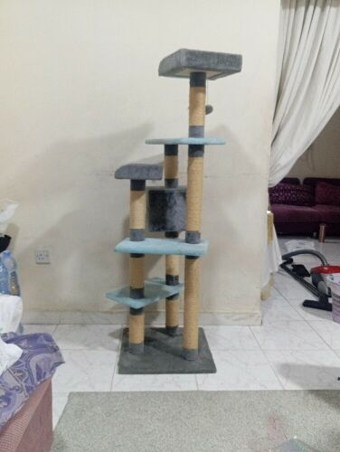 Cat scratching post cat tower