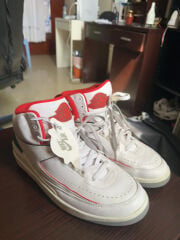 air jordan 2 retro used 2 times