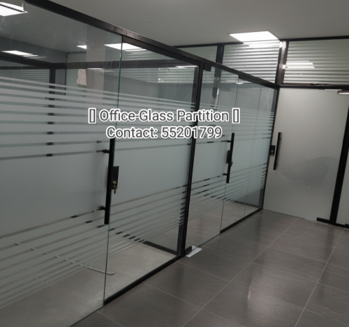 Office Glass Partition.