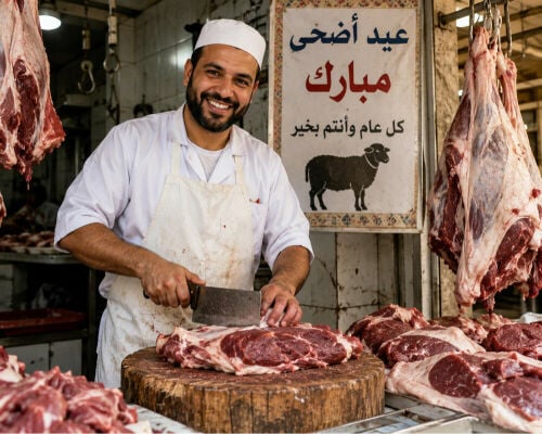 قصاب ذو خبره باسعار مناسبه 