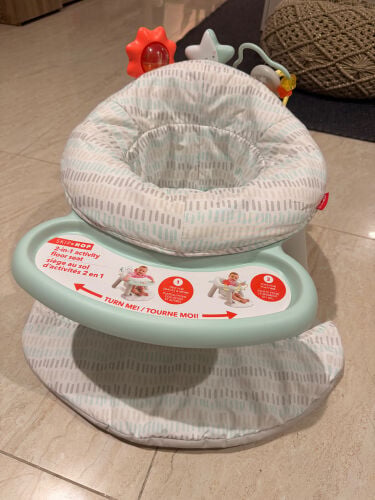 Activity floor seat for baby