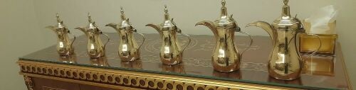 Arabic coffee pot or decorative p