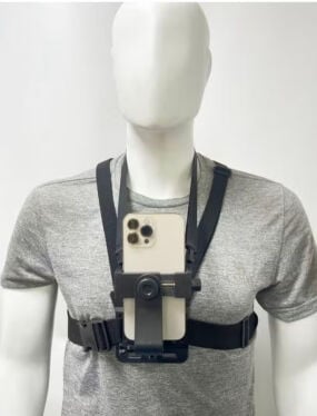 chest mount strap holder (NEW!)