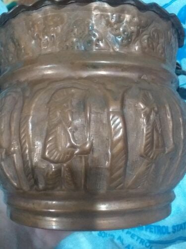 Antique copper vessels