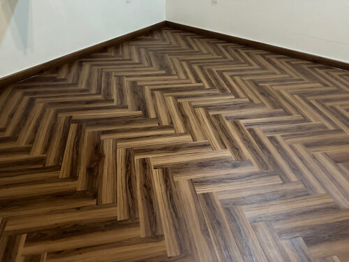 Spc herringbone flooring 