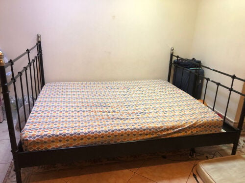 Bed and mattress 