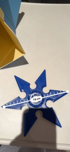 ninja fidget spinner 3-D printed