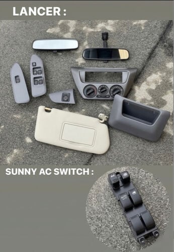 LANCER & SUNNY INTERIOR PARTS 
