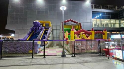 Inflatables used