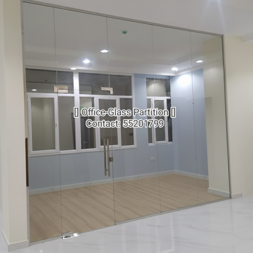 Office Glass Partition.