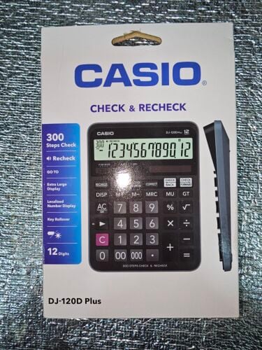 Casio-DJ-120D Plus Calculator