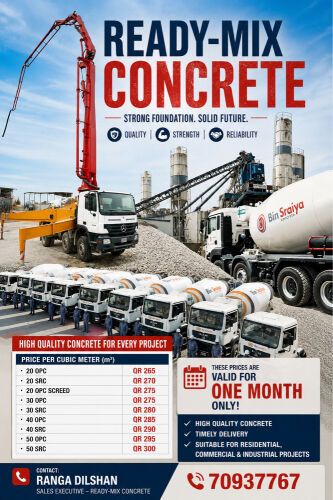 Ready Mix Concrete 