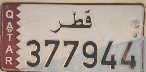 Number plate