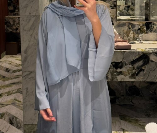 Blue Abaya