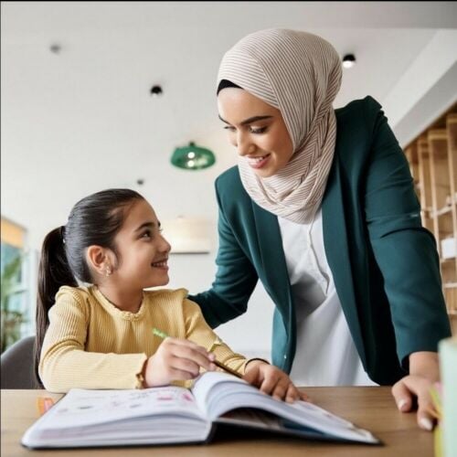 qualified women teacher